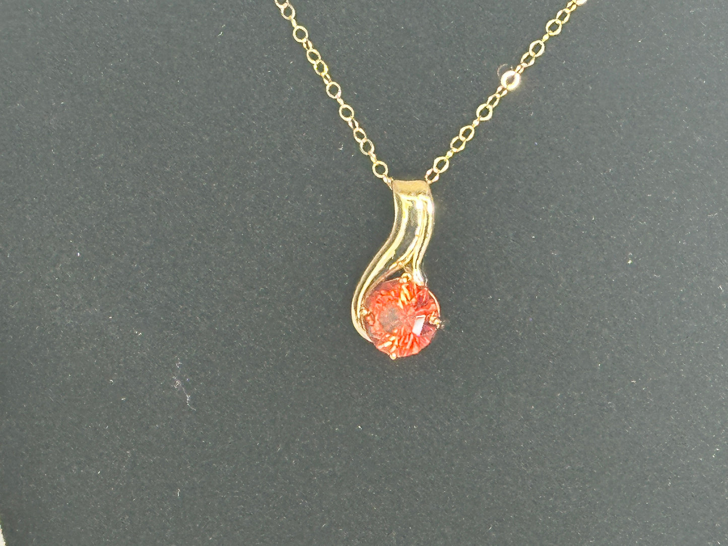 One of the most beautiful red Oregon Sunstones I have ever seen.