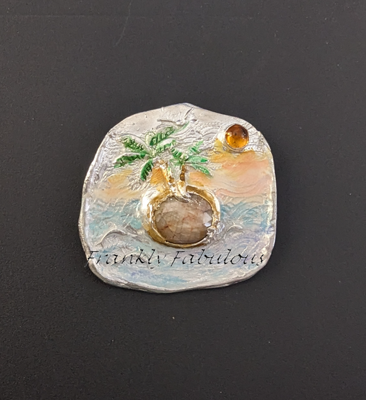 Deserted Tropical Island