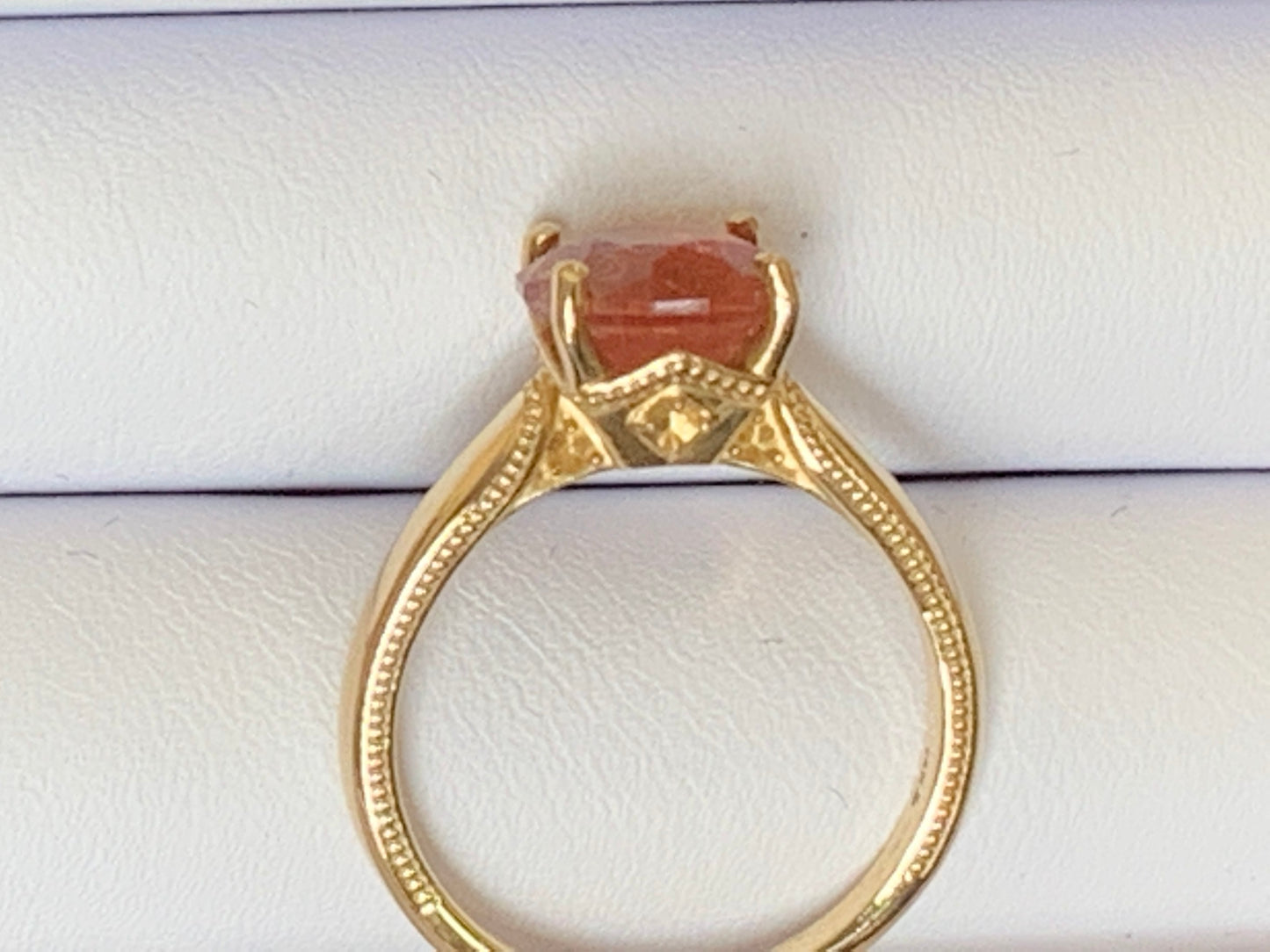 Gorgeous Oregon Sunstone Ring