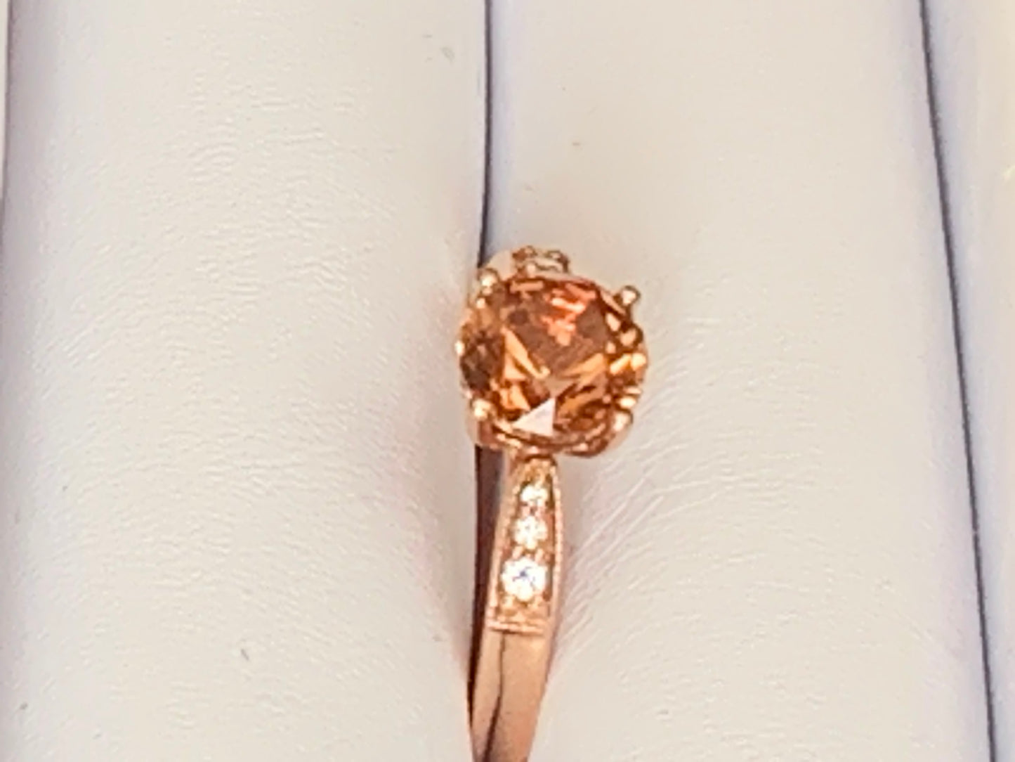 Rare color Topaz ring